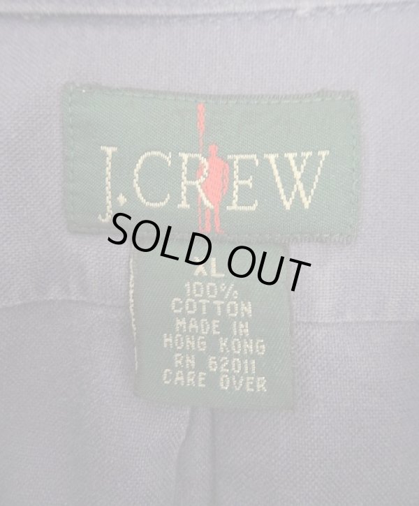 画像2: 90'S J.CREW 旧タグ オックスフォード BDシャツ ネイビー (VINTAGE)