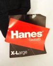 画像3: 80'S HANES クルーネック ラグランスリーブ スウェットシャツ ブラック USA製 (DEADSTOCK)