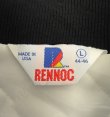 画像2: 90'S RENNOC バック刺繍 裏地付き サテンジャケット ブラック USA製 (VINTAGE)