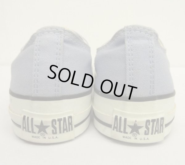 画像4: 90'S CONVERSE "ALL STAR" キャンバス スニーカー ライトブルー USA製 (DEADSTOCK)