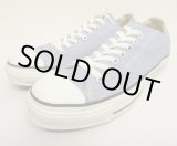 画像: 90'S CONVERSE "ALL STAR" キャンバス スニーカー ライトブルー USA製 (DEADSTOCK)