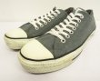 画像1: 90'S CONVERSE "ALL STAR" スウェット地 スニーカー グレー USA製 (VINTAGE)