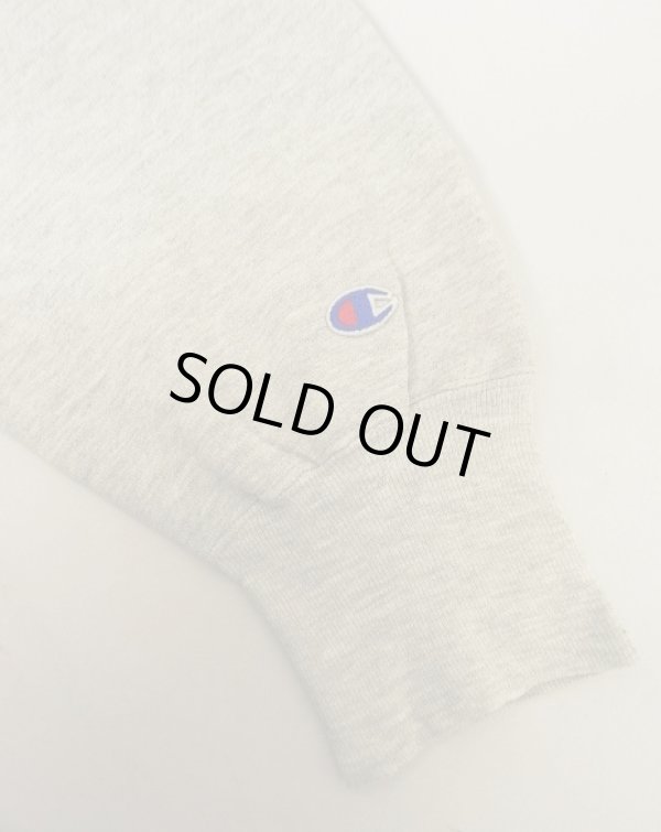 画像4: 90'S CHAMPION "KELLOGG" 刺繍タグ リバースウィーブ グレー USA製 (VINTAGE)