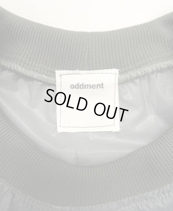 画像2: ODDMENT "MEDICAL CREW" リップストップナイロン クルーネック グレー (REMAKE)