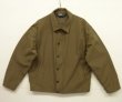 画像1: 90'S RALPH LAUREN 三角タグ A-2 デッキジャケット ブラウン (VINTAGE)