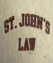 画像3: 90'S CHAMPION "ST.JOHN'S LAW" 刺繍タグ リバースウィーブ パーカー グレー USA製 (VINTAGE)