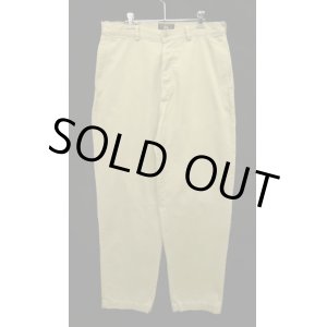 画像: 90'S RRL 初期 三ツ星タグ ボタンフライ ミリタリーチノパンツ ベージュ USA製 (VINTAGE)