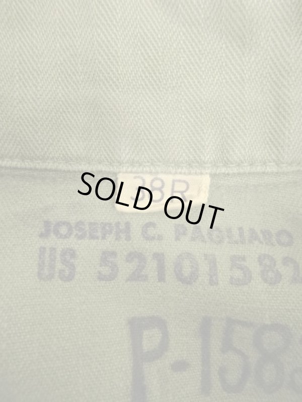 画像2: 40'S アメリカ軍 US ARMY "M-43" HBT 13STARボタン ジャケット (VINTAGE)