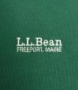 画像3: 80'S LL Bean by RUSSELL ATHLETIC ロゴ刺繍 ヘンリーネック スウェット パーカー グリーン USA製 (VINTAGE)