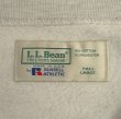 画像2: 80'S LL Bean by RUSSELL ATHLETIC 前Vガゼット スウェットシャツ ヘザーグレー USA製 (VINTAGE)