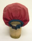 画像4: 90'S PATAGONIA "SPOONBILL CAP" ナイロンキャップ ダークレッド USA製 (VINTAGE)