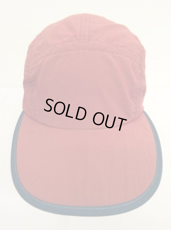 画像2: 90'S PATAGONIA "SPOONBILL CAP" ナイロンキャップ ダークレッド USA製 (VINTAGE)