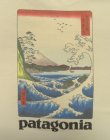 画像2: PATAGONIA "冨士三十六景　駿河薩タ之海上" バックプリント 長袖 Tシャツ ナチュラル USA製 (VINTAGE)