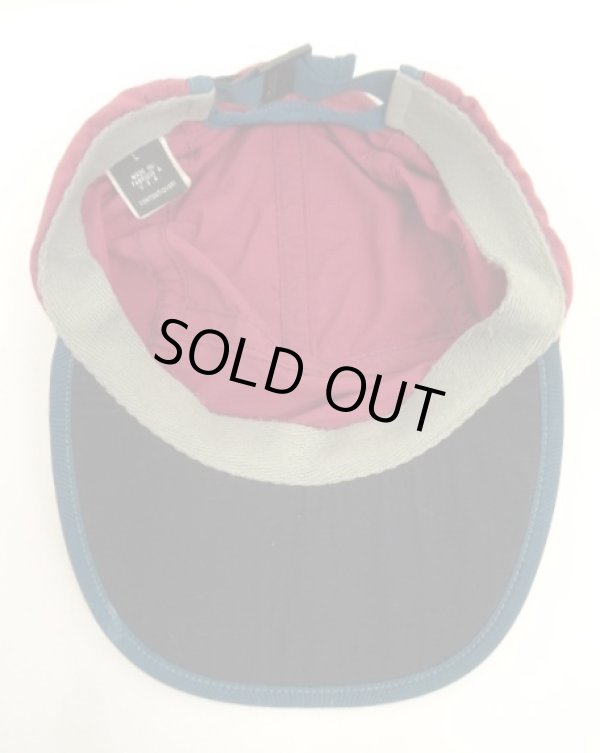 画像5: 90'S PATAGONIA "SPOONBILL CAP" ナイロンキャップ ダークレッド USA製 (VINTAGE)