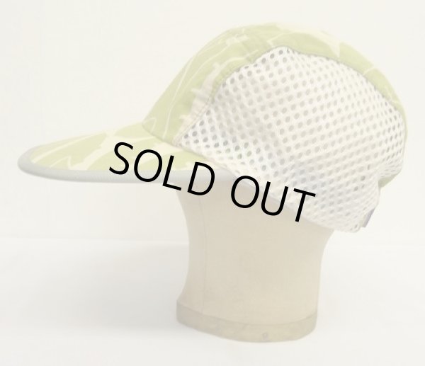 画像3: 00'S PATAGONIA "SPOONBILL CAP" サイドメッシュキャップ バナナリーフ柄 USA製 (VINTAGE)