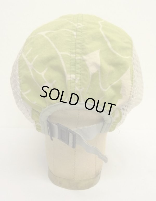 画像4: 00'S PATAGONIA "SPOONBILL CAP" サイドメッシュキャップ バナナリーフ柄 USA製 (VINTAGE)