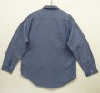 画像3: 70'S BIG MAC コットン100% シャンブレーシャツ ブルー USA製 (VINTAGE)