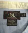 画像2: 90'S RRL 初期 三ツ星タグ バンドカラー マチ付き シャンブレーシャツ (VINTAGE)