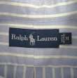 画像2: 90'S RALPH LAUREN オックスフォード マチ付き 三点留めボタンダウン プルオーバーシャツ ストライプ (VINTAGE)