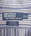 画像2: 90'S RALPH LAUREN "JEROME" 猫目ボタン 長袖 シャツ マルチストライプ (VINTAGE)