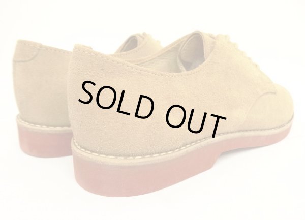 画像4: 80'S MASON SHOES ダーティバックス スウェード プレーントゥシューズ USA製 (DEADSTOCK)