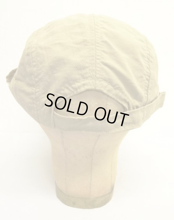 画像4: 80'S THE EAGLE CAP 3PLYコットン ロングビル キャップ ベージュ USA製 (VINTAGE)