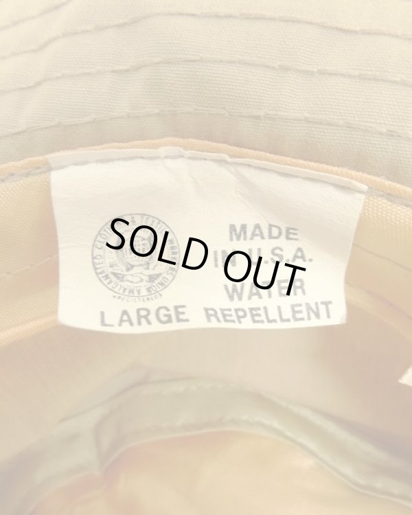 画像6: 80'S LL Bean コットン ライン入り ハット USA製 (DEADSTOCK)