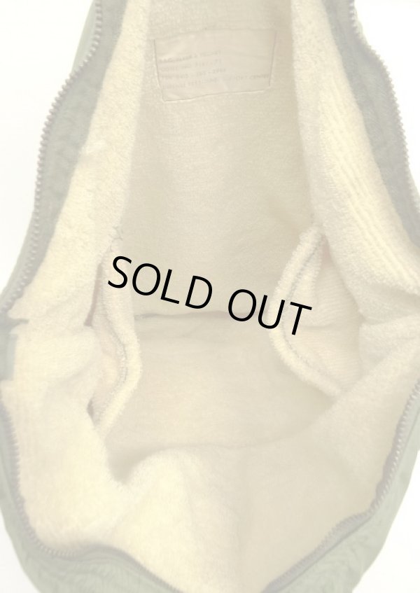 画像5: 70'S アメリカ軍 USAF "パイルライナー" フライヤーズ ヘルメットバッグ ミリタリーグリーン (VINTAGE)