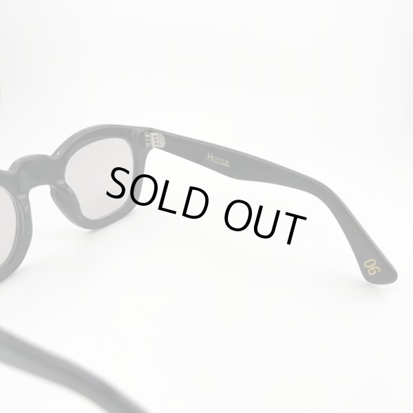 画像4: H OPTICAL "H-06" サングラス ブラック/ライトグレーレンズ (NEW)