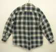 画像3: 90'S J.CREW 旧タグ コットン 長袖シャツ オンブレチェック (VINTAGE)