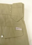画像5: 80'S CARHARTT ウエスタンパンツ ベージュ SCOVILLジップ USA製 (VINTAGE)