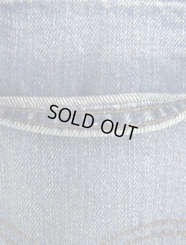 画像6: 70'S LEVIS 517 "66モデル" 内股シングル バック裏シングル デニム インディゴ 刻印8 42TALONジップ USA製 W36L30 (VINTAGE)