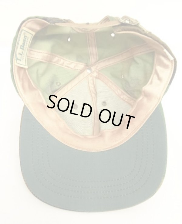 画像5: 80'S LL Bean リップストップ 6パネルキャップ カモ USA製 (VINTAGE)