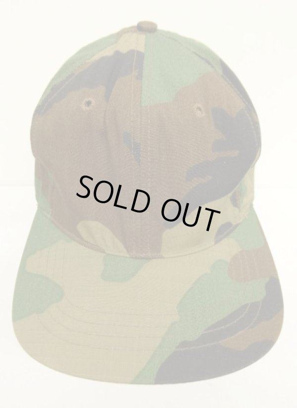 画像2: 80'S LL Bean リップストップ 6パネルキャップ カモ USA製 (VINTAGE)