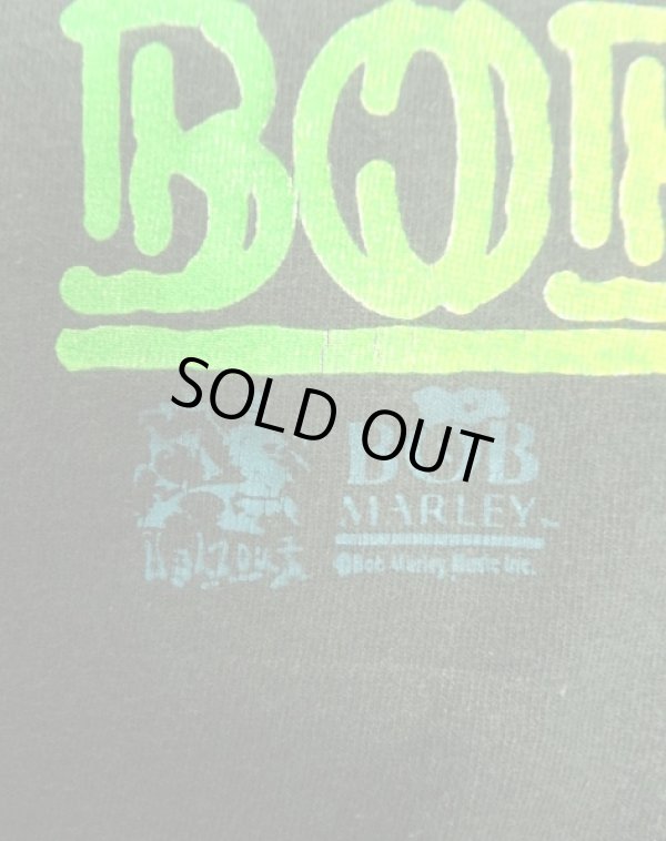 画像3: 90'S BOB MARLEY 両面プリント シングルステッチ 半袖 Tシャツ ブラック USA製 (VINTAGE)