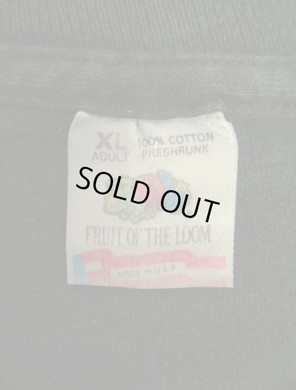 画像5: 90'S BOB MARLEY 両面プリント シングルステッチ 半袖 Tシャツ ブラック USA製 (VINTAGE)