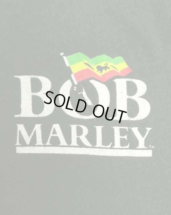 画像6: 90'S BOB MARLEY 両面プリント シングルステッチ 半袖 Tシャツ ブラック USA製 (VINTAGE)