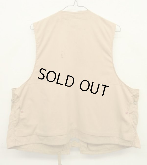 画像3: 70'S IDEAL フロント10ポケット フィッシングベスト タン (VINTAGE)