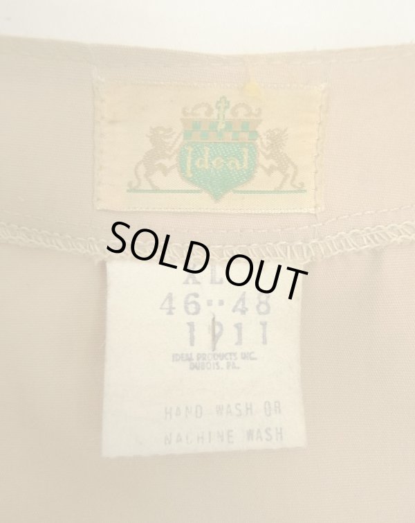 画像2: 70'S IDEAL フロント10ポケット フィッシングベスト タン (VINTAGE)