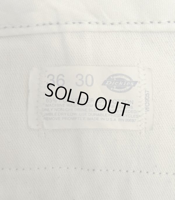 画像3: 80'S DICKIES 874 チビタグ ワークパンツ ブラック W36L30 USA製 (VINTAGE)