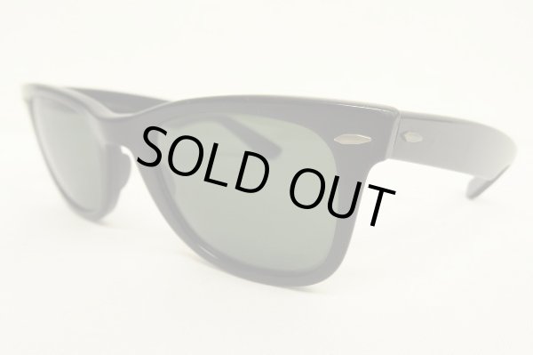 画像2: 80'S B&L ボシュロム製 RAY-BAN "WAYFARER" サングラス ブラック USA製 (VINTAGE)