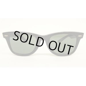 画像: 80'S B&L ボシュロム製 RAY-BAN "WAYFARER" サングラス ブラック USA製 (VINTAGE)