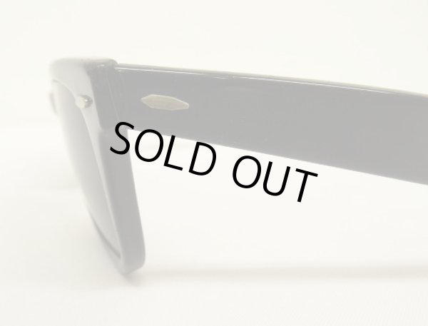 画像4: 80'S B&L ボシュロム製 RAY-BAN "WAYFARER" サングラス ブラック USA製 (VINTAGE)