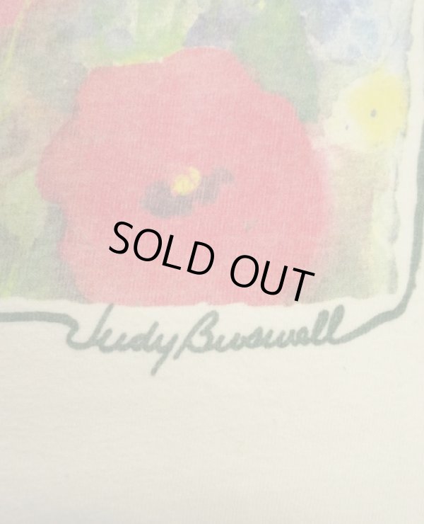 画像5: 90'S JUDY BUSWELL シングルステッチ 半袖 Tシャツ ホワイト (VINTAGE)