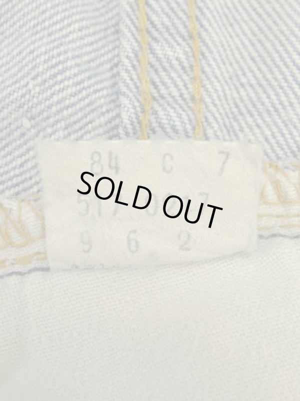 画像3: 70'S LEVIS 517 "66前期モデル" 内股シングル バック裏シングル デニム インディゴ 刻印2 42TALONジップ USA製 W36L29 (VINTAGE)