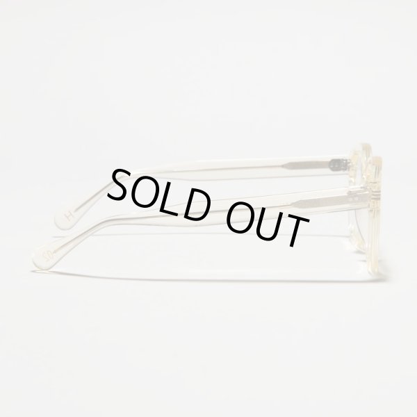 画像5: H OPTICAL "H-02" アイウェア シャンパン/クリアレンズ (NEW)