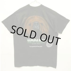 画像: 90'S KODIAK シングルステッチ 両面プリント 半袖 Tシャツ ブラック USA製 (VINTAGE)