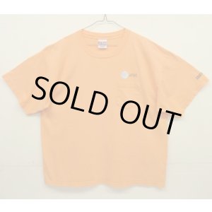 画像: 90'S at&t "BAYSIDE製" ポケット付き 半袖 Tシャツ シャーベットオレンジ USA製 (VINTAGE)