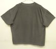 画像4: 90'S IGGY INK "MADRID" シングルステッチ 半袖 Tシャツ チャコール (VINTAGE)