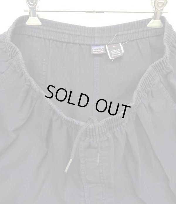 画像3: 90'S PATAGONIA "MONDOS SHORTS" ドローコード付き ツータックショーツ ネイビー (VINTAGE)